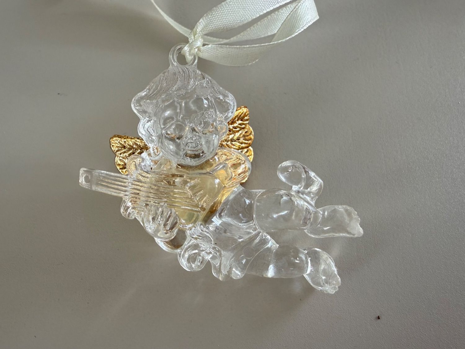 Toutes les décorations: Weihnachtsbaumschmuck Engel mit Harfe – D'occasion à Zollikon par dorean 1