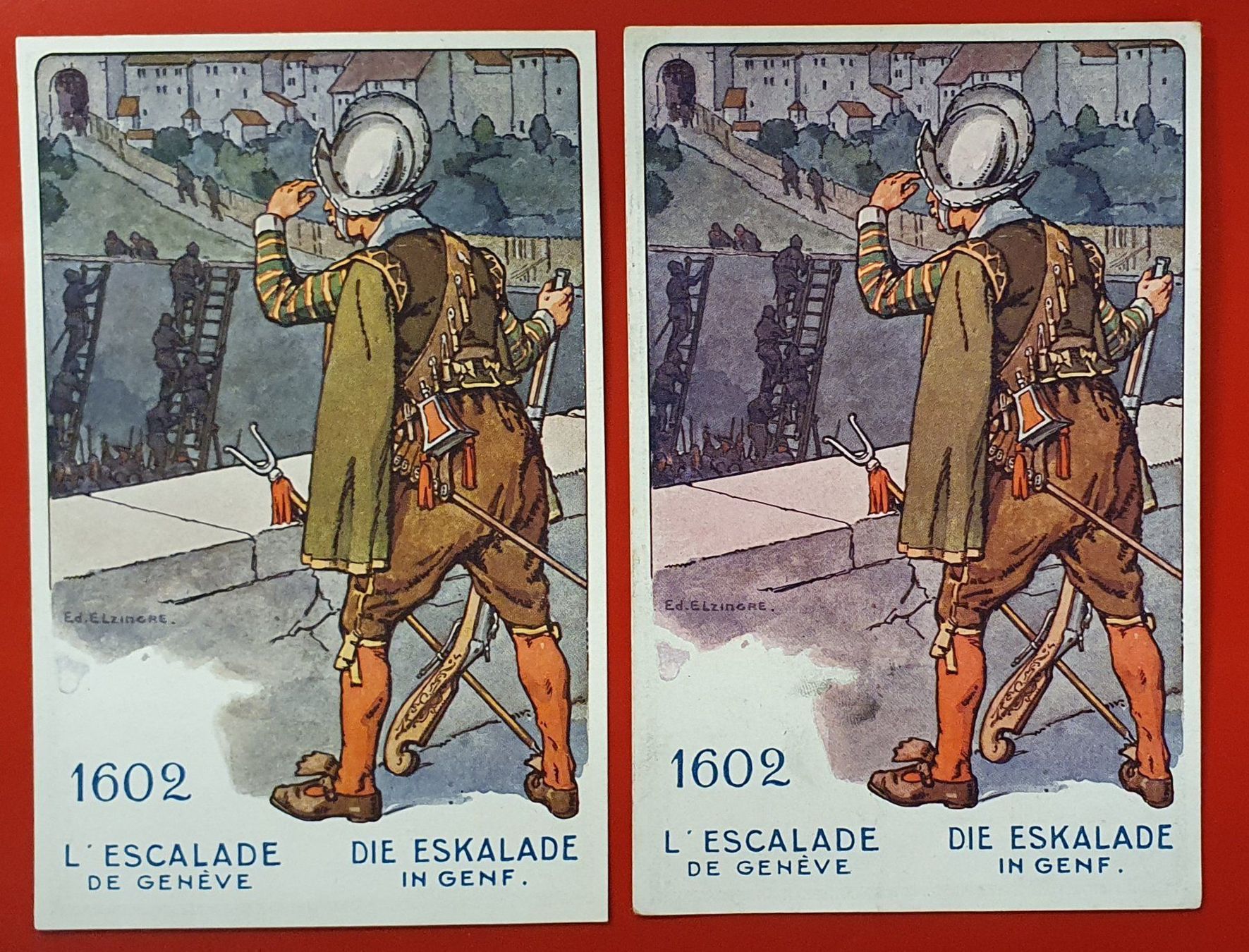 Cartoline postali: Schweizer Bundesfeier 1917 – Usato da Kreuzlingen venduto da Rschweiz1