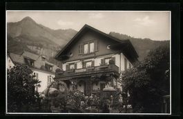 Vitznau, Pension Braun mit Garten und Be
