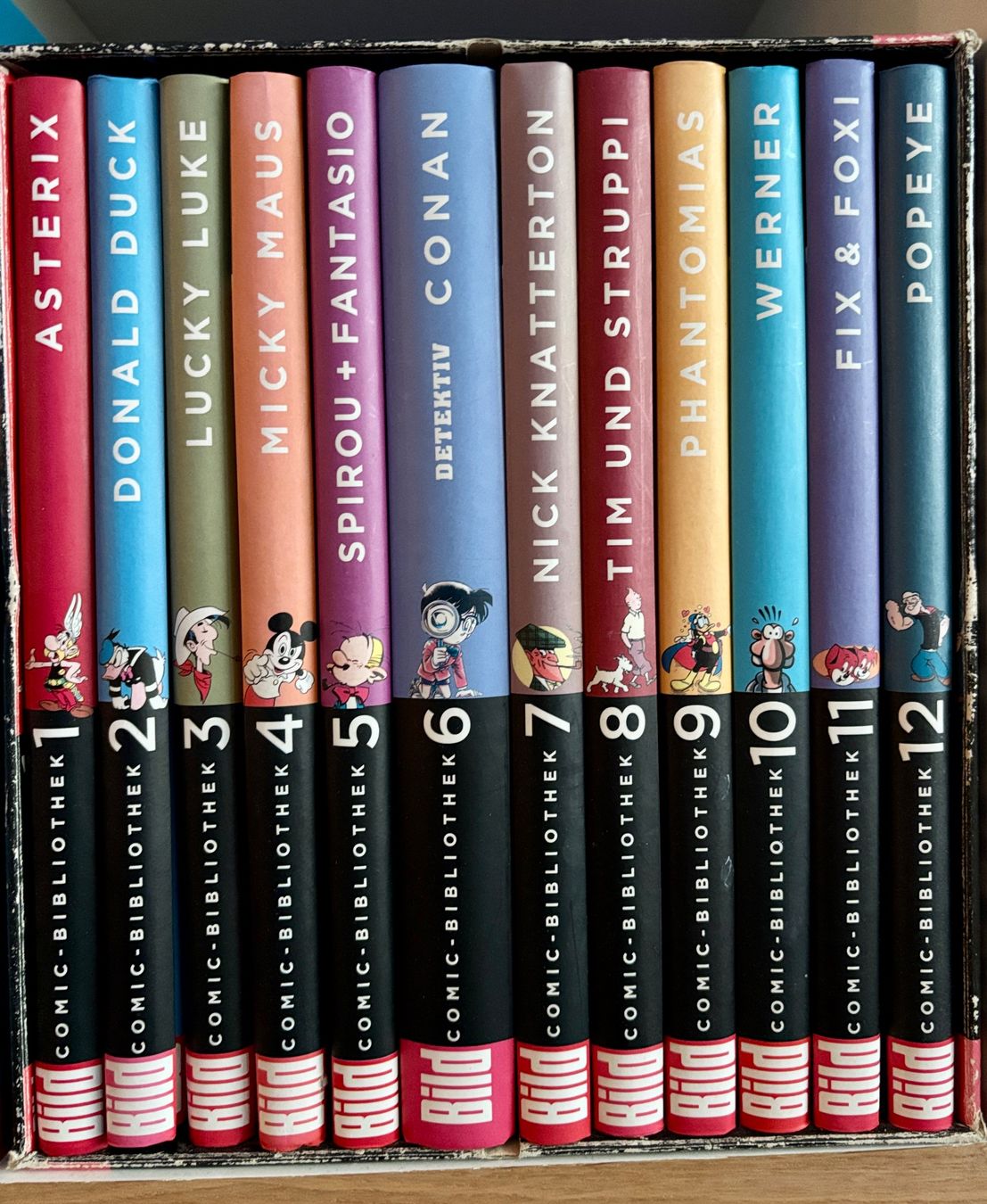 Fumetti: Kompl. Sammlung: Bild Comic-Bibliothek, Band 1-12 – Nuovo (secondo la descrizione) da Frauenkappelen venduto da Doc_Snyder 1