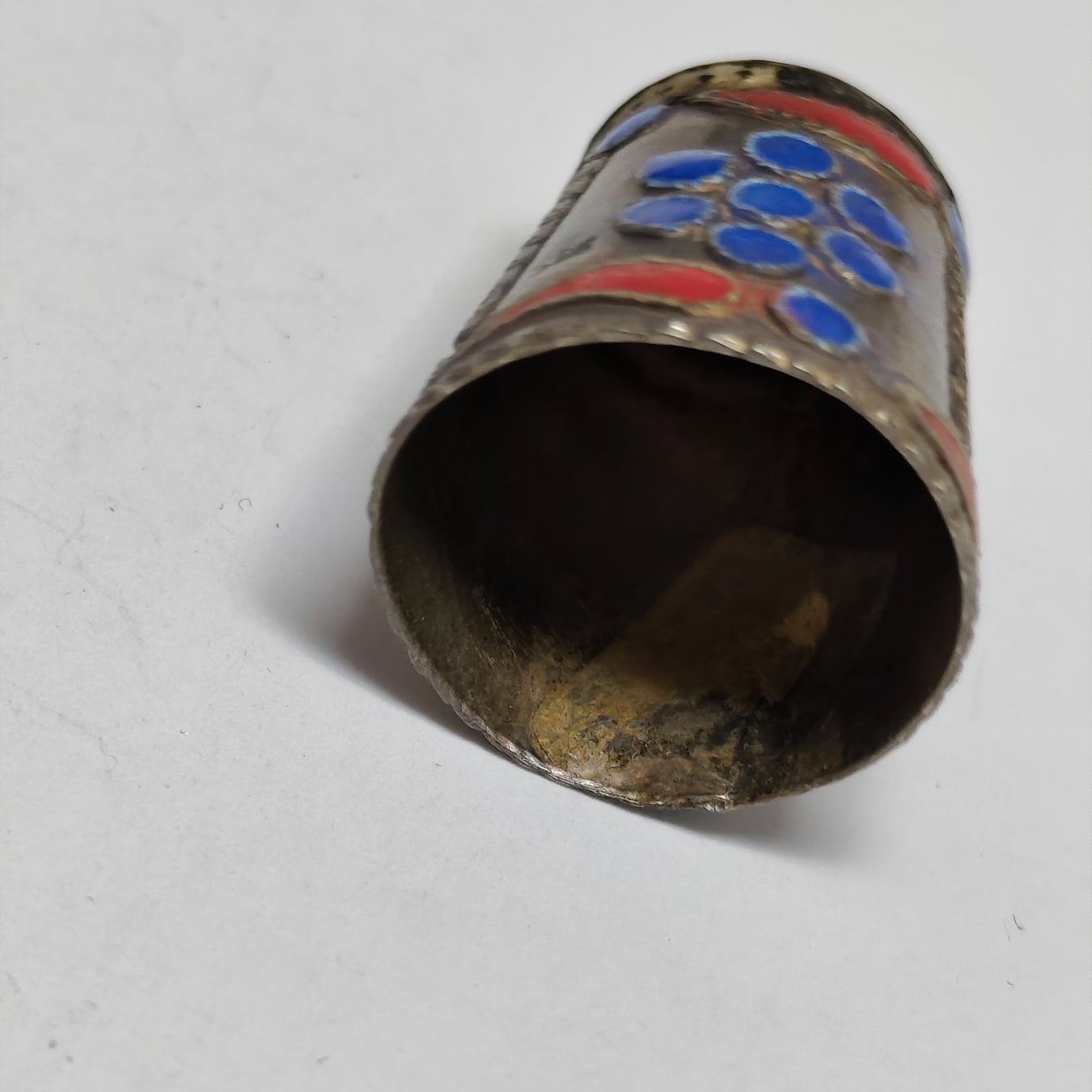 Ditali: Vintage Fingerhut aus silver silber, #A5 – Usato da Châtelaine venduto da Tropic.Watch2 5