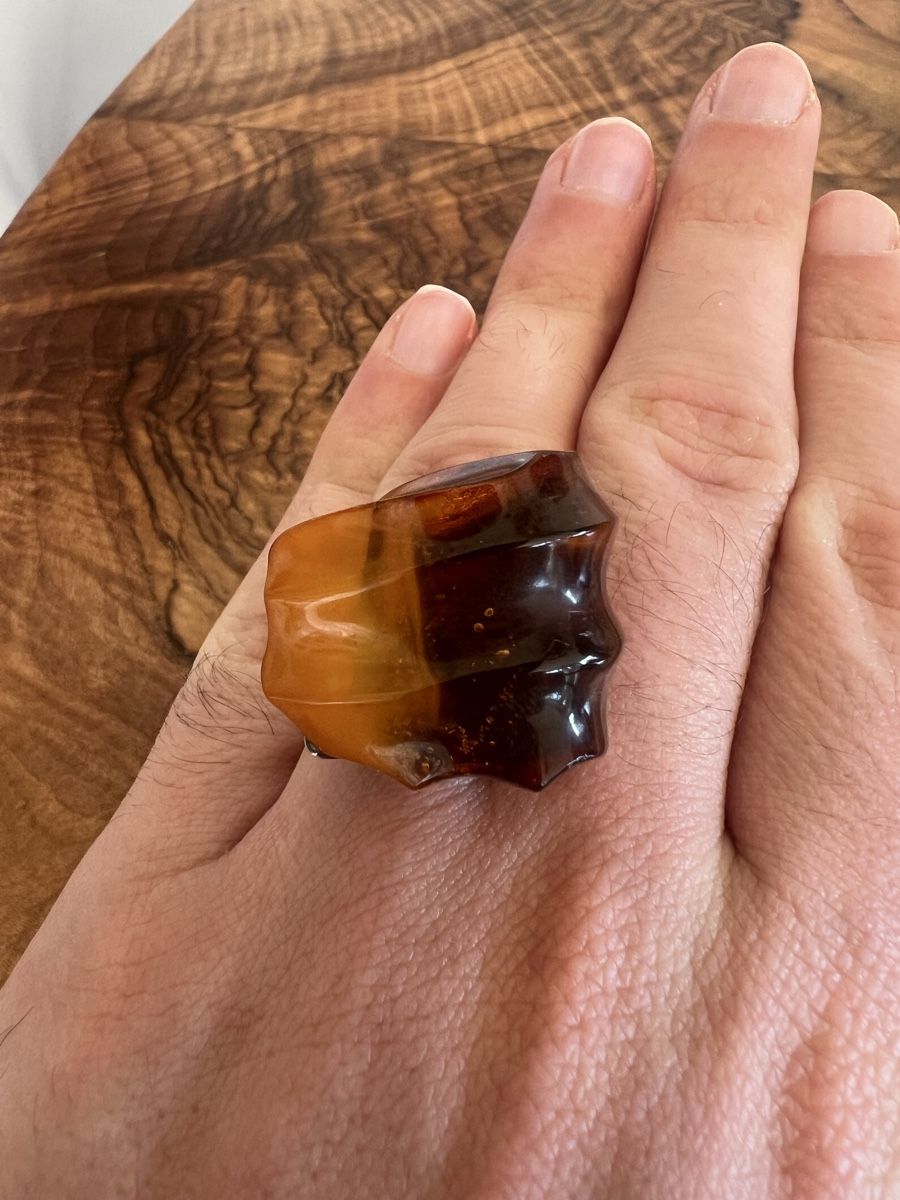 Ringe: Bernstein Ring – Gebraucht aus Zürich von ralph__ 8