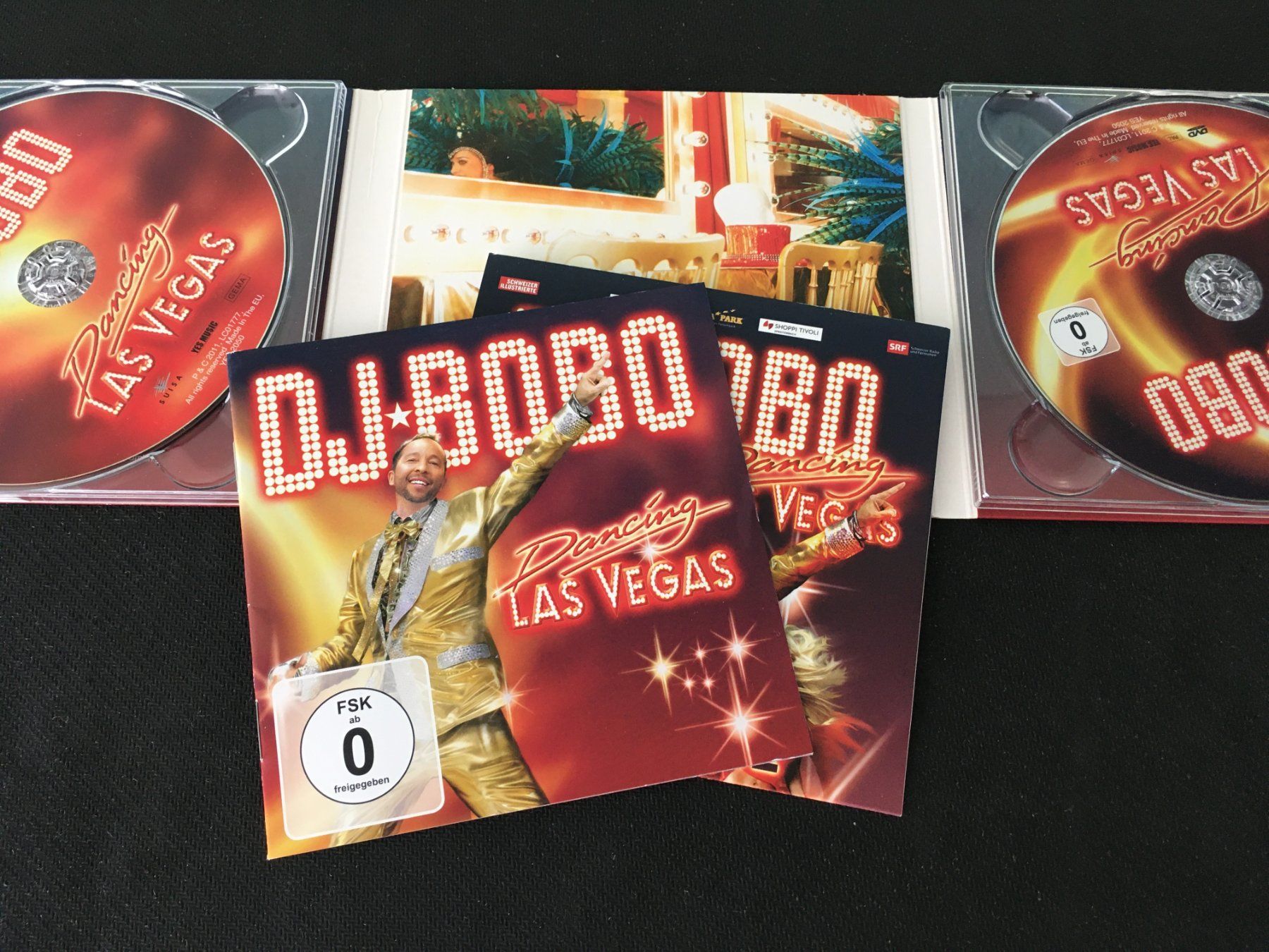 CDs: DJ Bobo - Dancing Las Vegas -CD- Digipak CD+DVD – Gebraucht aus St.Gallen von MedienJoe 1