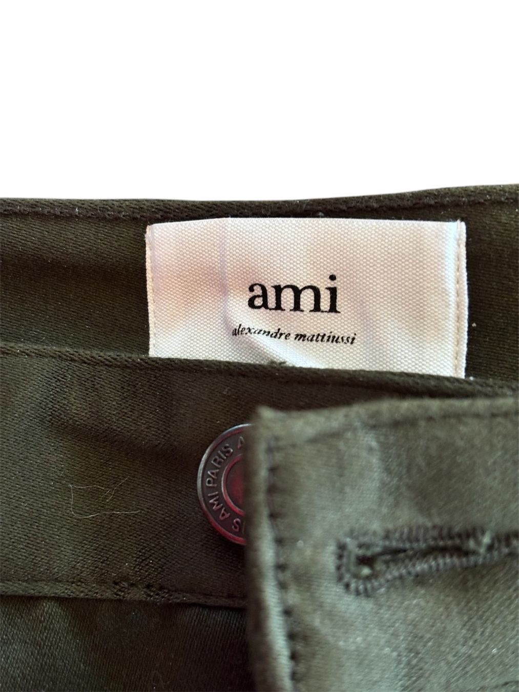 Pantaloni: PANTALON AMI LOOSE FIT – Nuovo (secondo la descrizione) da Essertines-Yverdon venduto da aureljos_pics 2