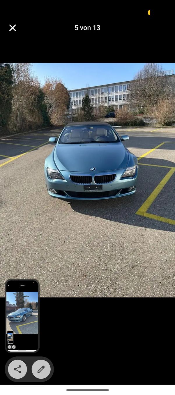 BMW Automobili: BMW 6er Cabriolet 630i – Usato da Niederuzwil venduto da lak_n52k 9