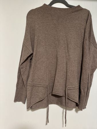 Damen Pullover OUI braun Grösse 38 Kaschmir Wolle