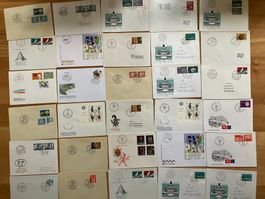 Sammlung Belege mit Sonderstempeln Briefmarken Ausstellungen