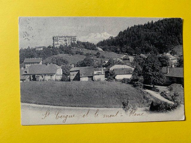 Cartoline postali: Saint-Cergue 12.07.1906 – Usato da St-Prex venduto da Epicard