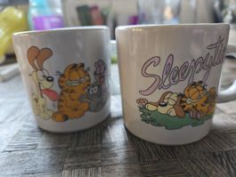 2 Garfield Tassen