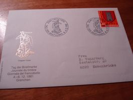 Tag der Briefmarke 1981, Grenchen, Brief