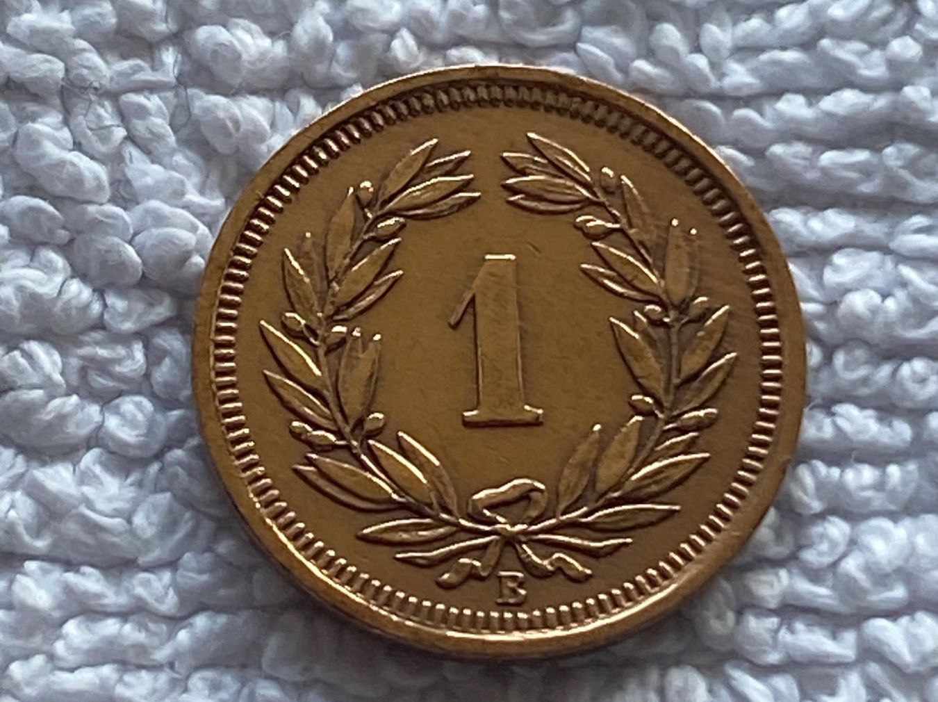 Alle Münzen: 1 centime/rappen 1932 – Gebraucht aus Nyon von Ilmi09 1