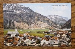 Andermatt 1916, Feldpost n. Oberburg z. Fridli, n. Oberburg