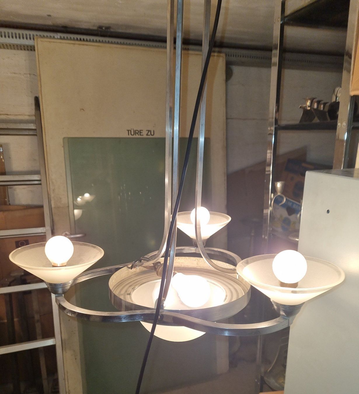 Lampadari & plafoniere: Lampe Art Déco  Antik von 1900 – Usato da Basel venduto da Jcva 1