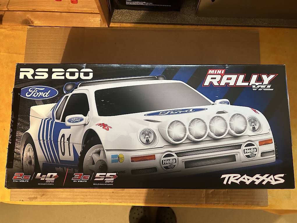 Traxxas Modellismo RC: Traxxas Mini Rally VXL Ford RS200 – Usato da Etzgen venduto da Snootles 4