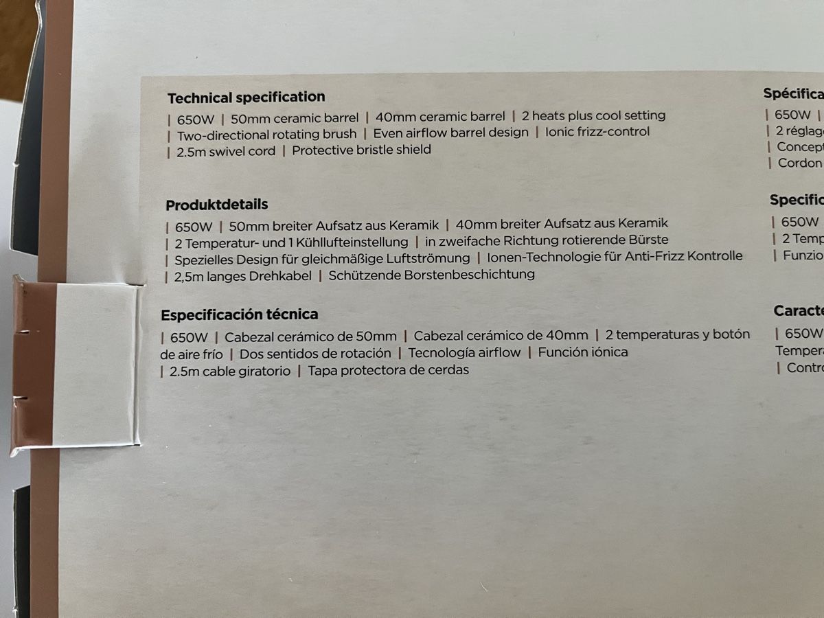 BaByliss Asciugacapelli: Babyliss Drehbürste AS 952 CHE – Nuovo (secondo la descrizione) da Wermatswil venduto da -secondchance- 2