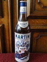 Vintage Martini Bianco Genf 1980s