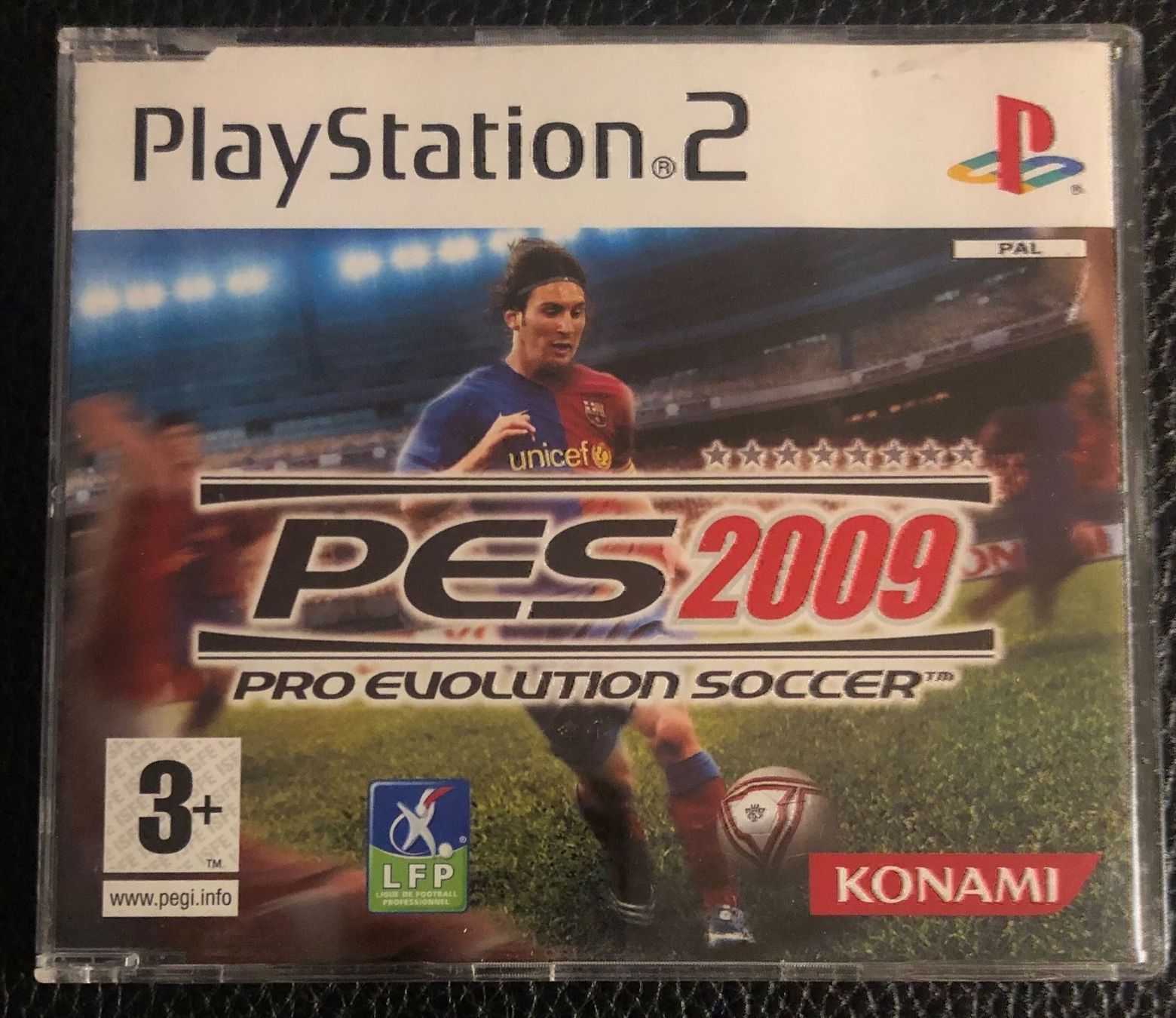 Sony Spiele: Pro Evolution Soccer 2009 Sony PS2 Promo – Gebraucht aus Kestenholz von Naruto_01