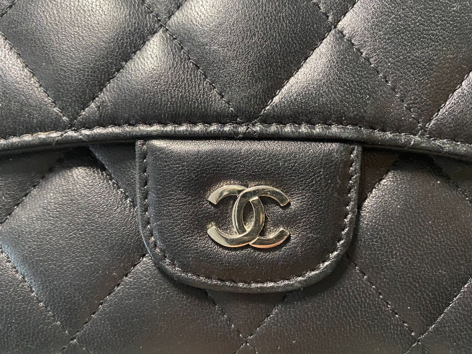 Chanel Portamonete: Chanel Brieftasche schwarz 11x18 cm – Usato da Uitikon Waldegg venduto da uvuhevis75 5