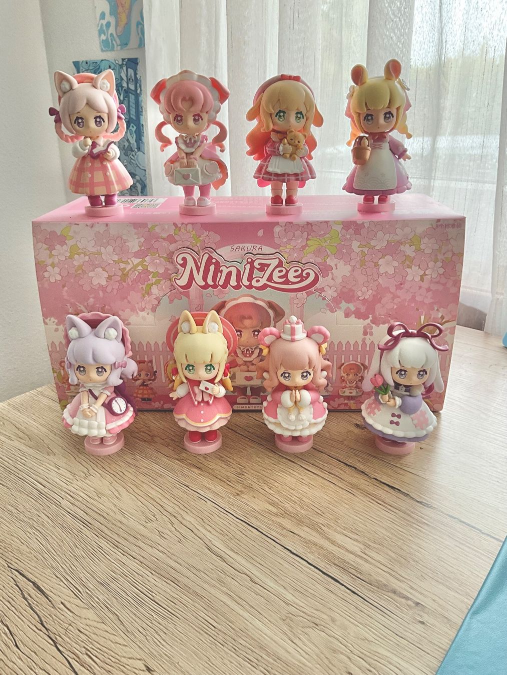 Statuette: NiniZee Series Sakura Version Blind Boxes Komplettes Set – Nuovo (secondo la descrizione) da Grenchen venduto da sojalatte