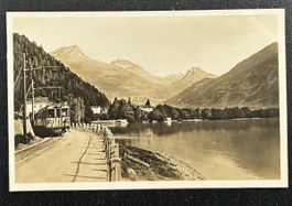 Fotokarte La Prese mit Berninabahn 
