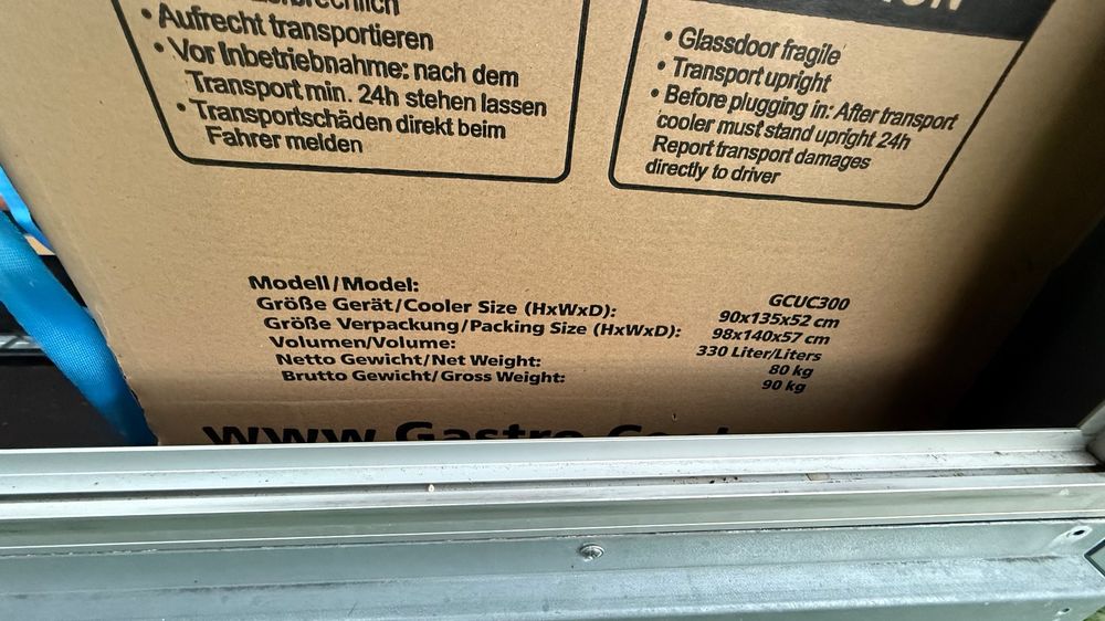 Frigo Gastro-Cool GCUC300 NEUF (Neu und originalverpackt) in Massongex ...