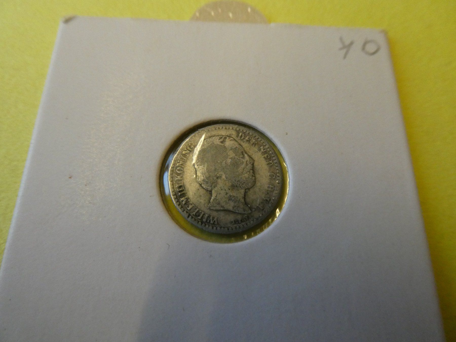 Tutti le monete: Niederlande 1881, 10 Cent - Silber – Usato da Hinterforst venduto da Rohusri 1