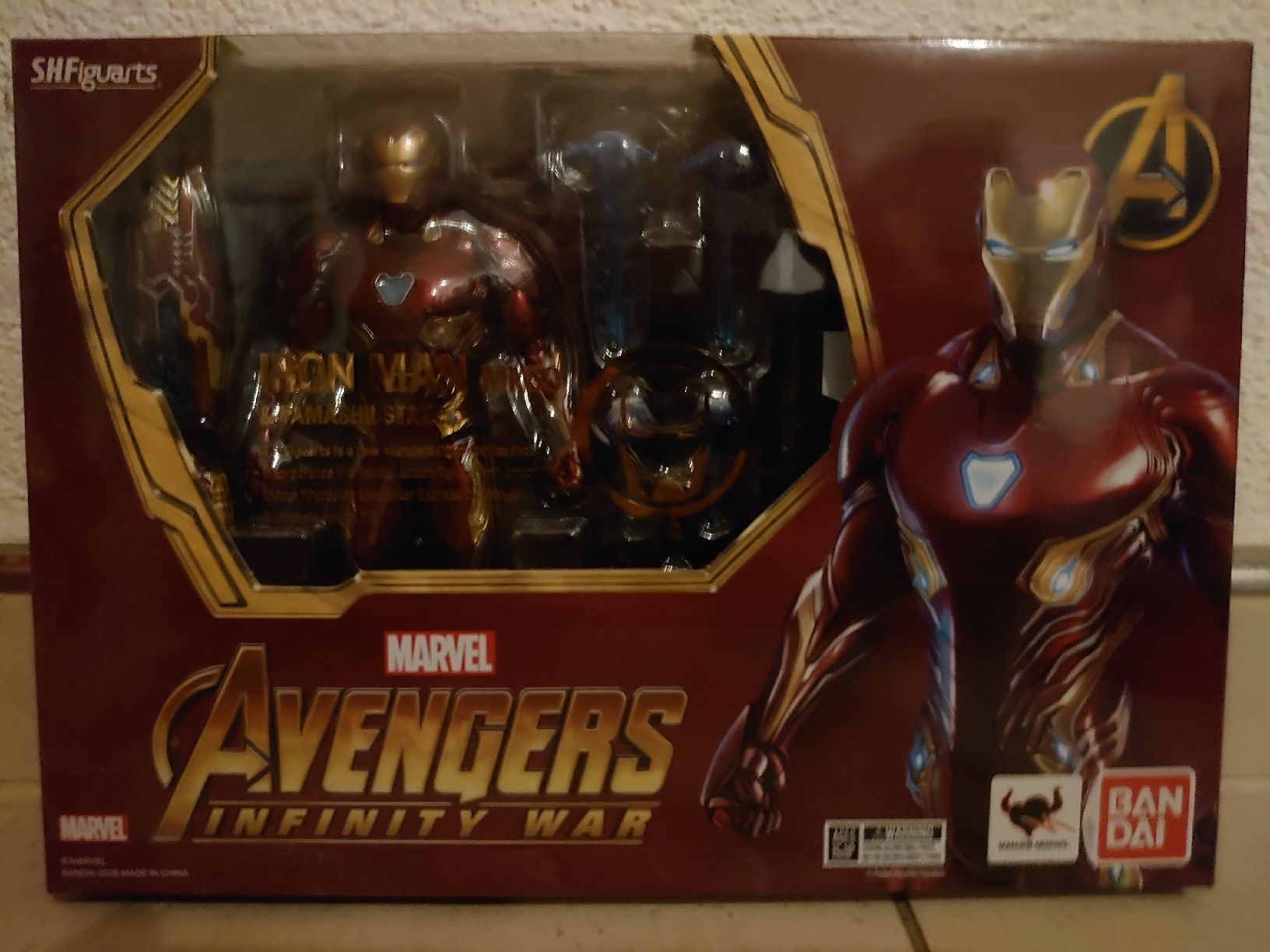 Marvel Giocattoli: Marvel Avengers Infinity War - Iron Man Figur - Ban Dai – Nuovo e nell'imballaggio originale da Eich venduto da uhi-21