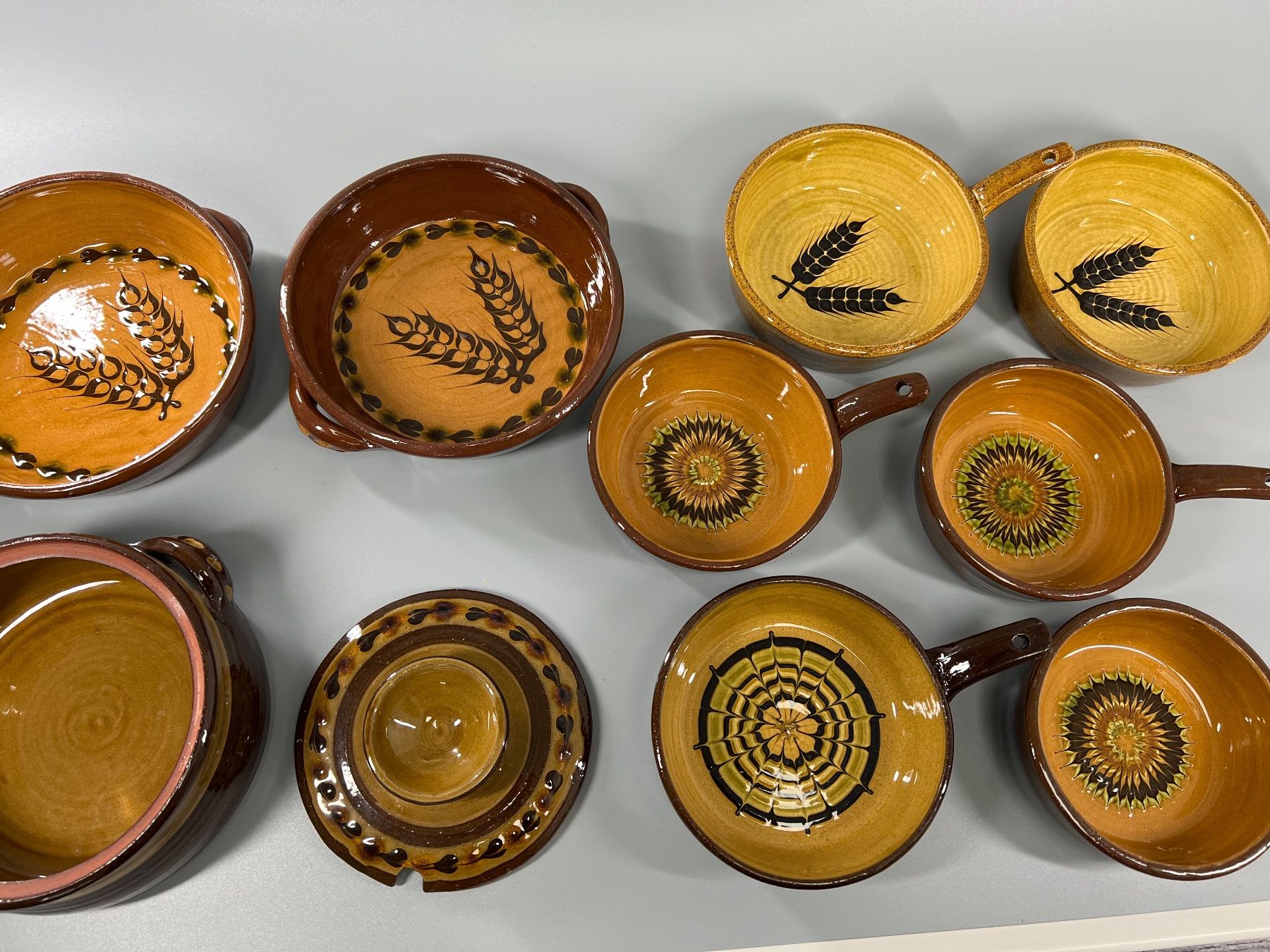Set di piatti: Vintage John Brownhill Suffolk-Keramik & Soufflenheim-Samml – Usato da Sennhof venduto da Johnbest 4