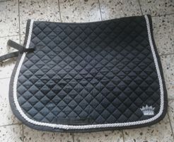 Schabrake Dressur, WB, schwarz mit Krönchen