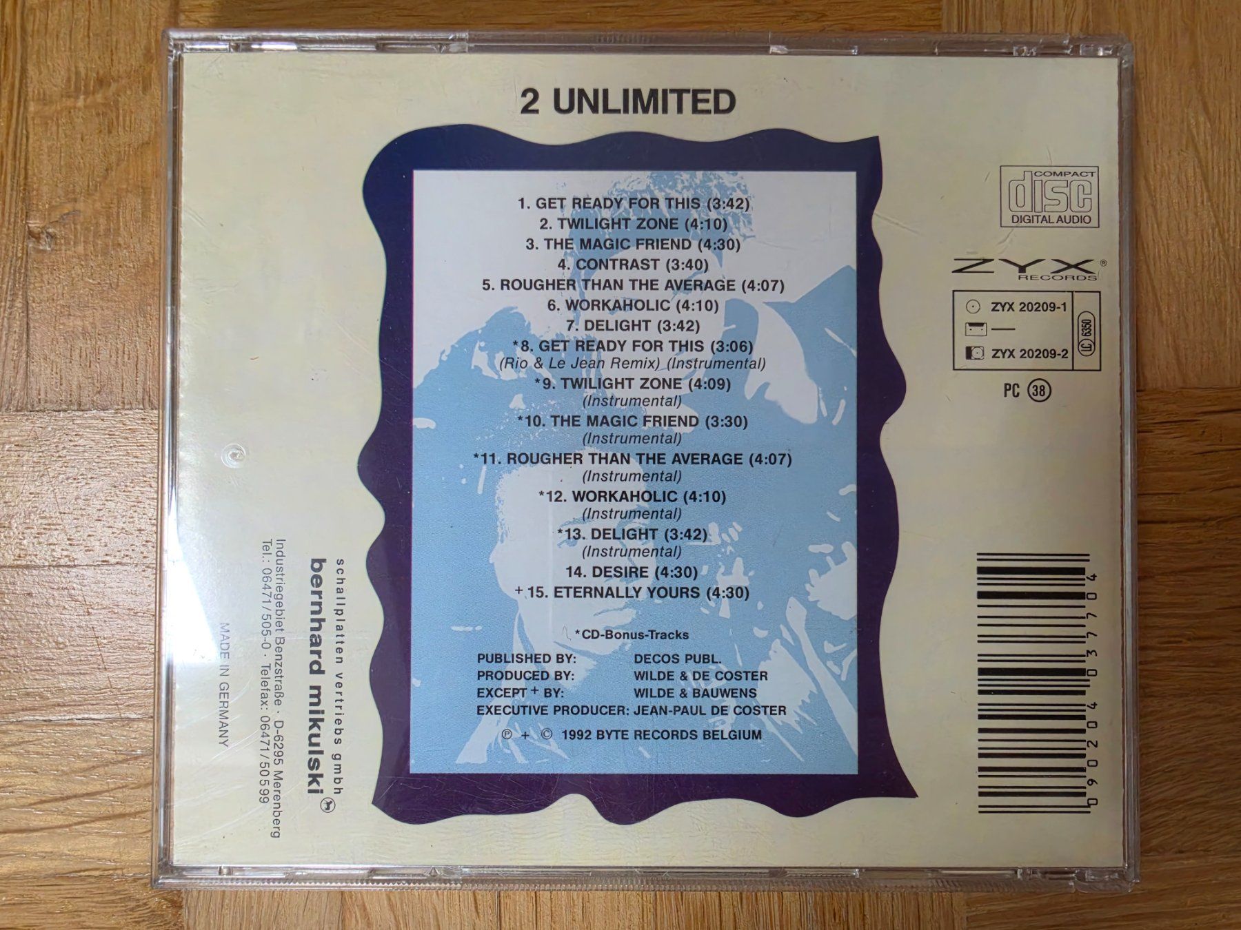 CDs: 3 CDs - 2 Unlimited – Gebraucht aus Stäfa von flamingo_17 6