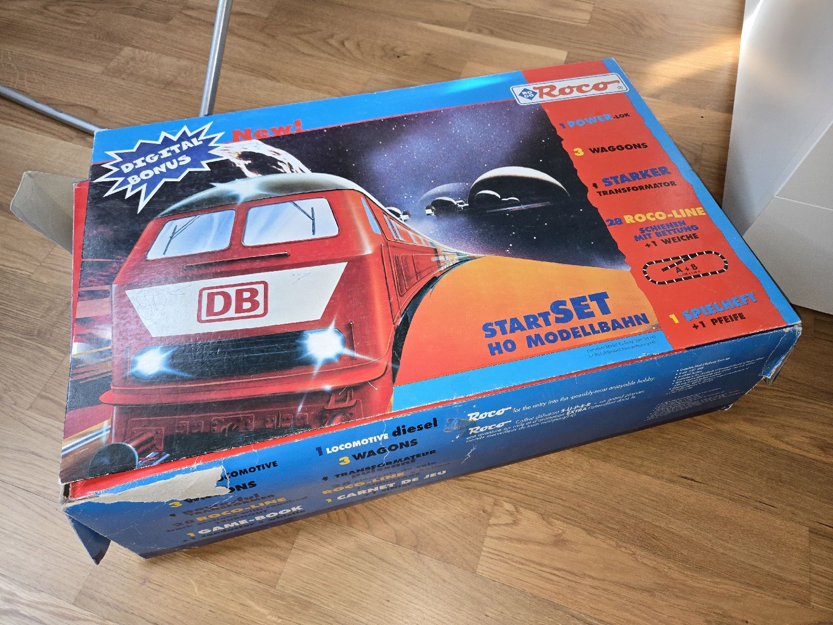 Modellini di ferrovie: Modeleisenbahn Starterkit – Difettoso da Oberglatt ZH venduto da albarpitsch