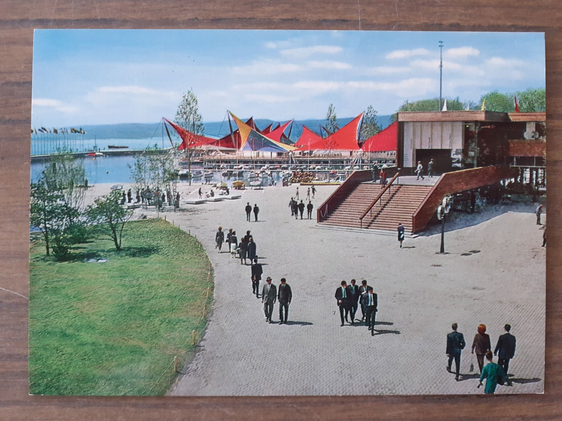 Cartoline postali: Ansichtskarte Exposition Nationale Lausanne 1964 – Usato da Mörschwil venduto da aik_x8mc