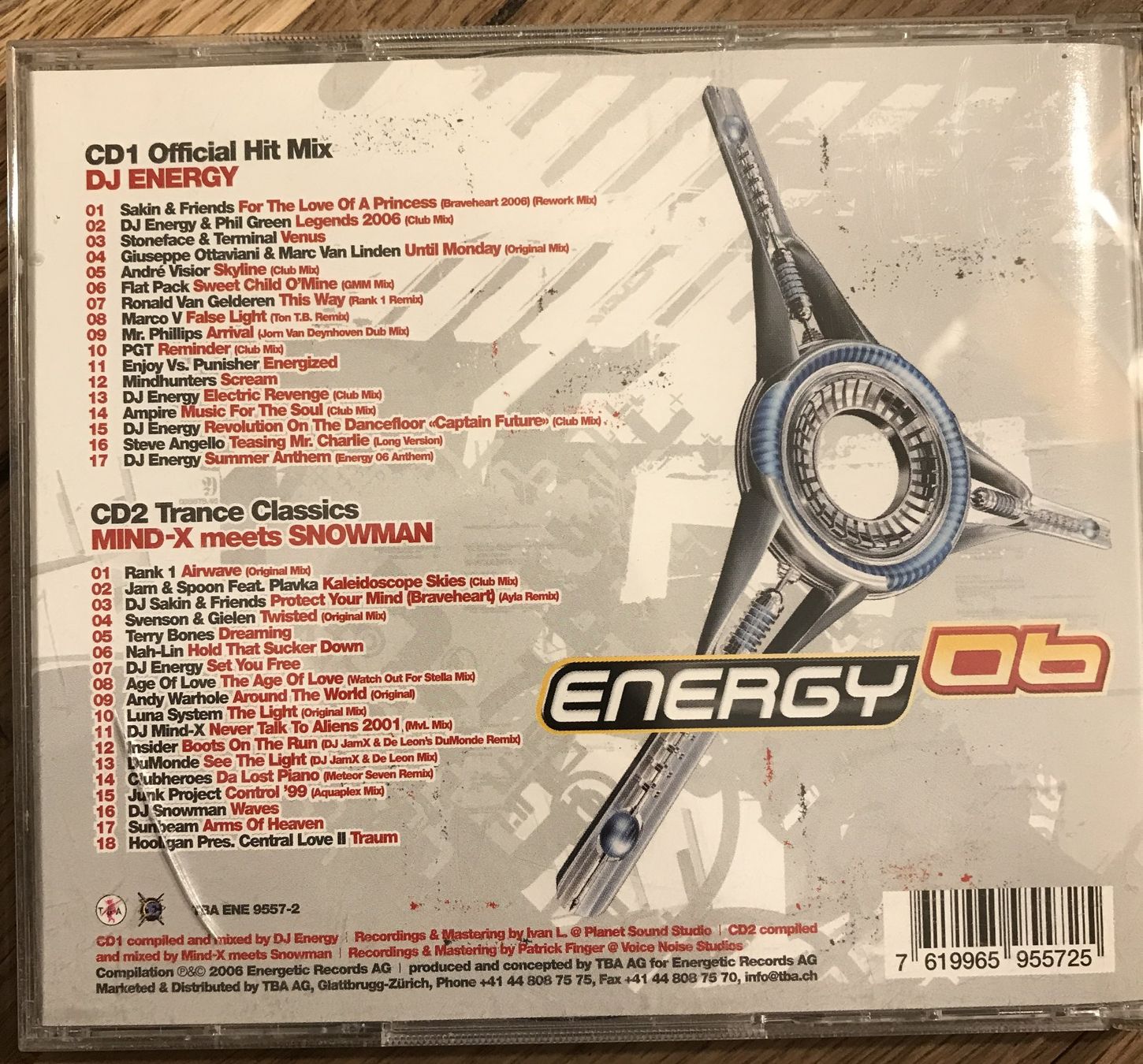 CD: CD- DJ Energy- Energy 06- Doppel CD - Trance Classics – Usato da Guntershausen venduto da Gloominati 1