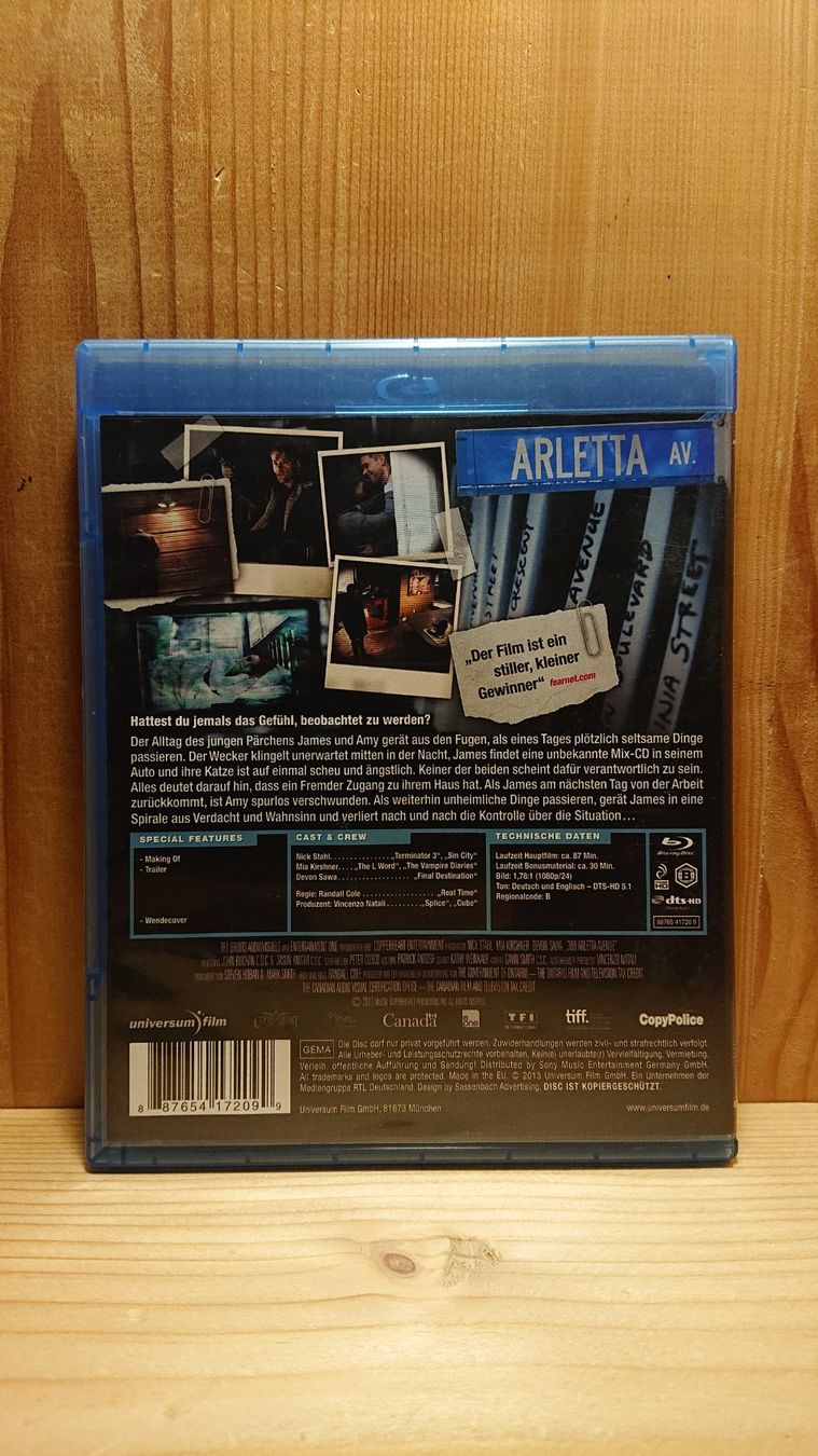 Tutti i DVDs: 388 ARLETTA AVENUE Blu-Ray – Usato da Wilderswil venduto da Exebub 1