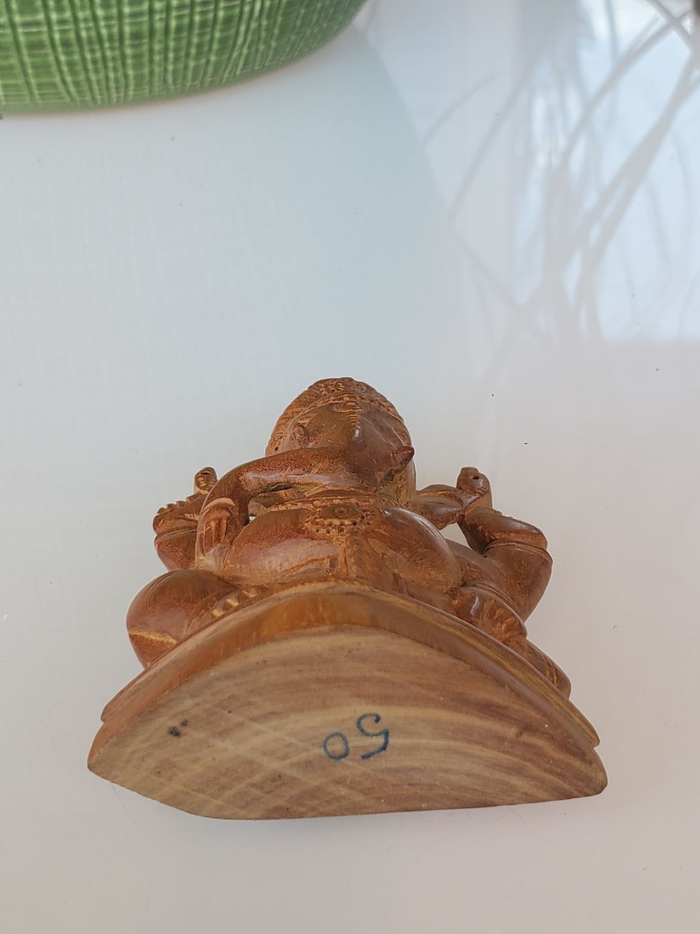 Statuette: Holzschnitzerei Ganesha Figur  – Usato da Frauenfeld venduto da BeneFull 5