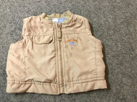 Baby Weste beige Baby Club Gr. 74 - Gilet