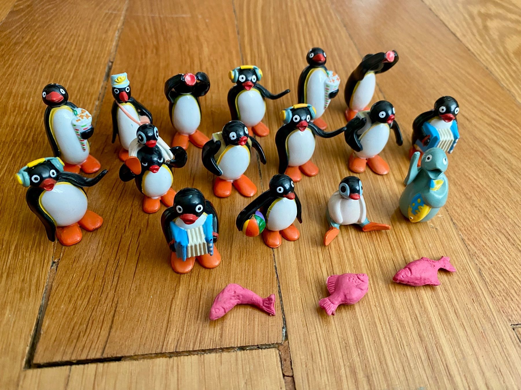 Statuette: Bullyland Pingu Set Vintage – Usato da Muttenz venduto da Bugijeta 1