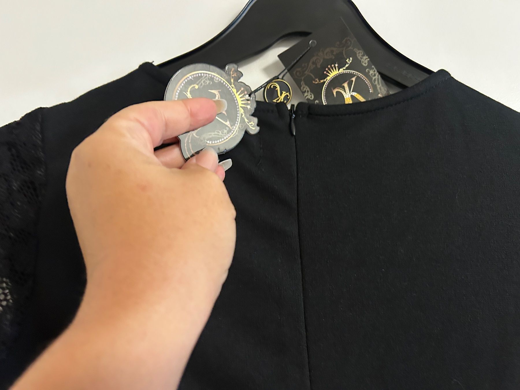 Vestiti: Spitzenkleid Kleid Schwarz Elegant Gr S NEU – Nuovo e nell'imballaggio originale da Regensdorf venduto da Spyke55 3