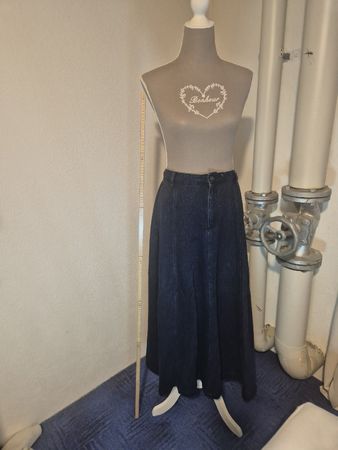 Jeansrock C&A dunkelblau mit Gummizug guter Zustand