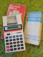 Calculatrice Imprimante Vintage Casio HR-5, Fonctionnelle !