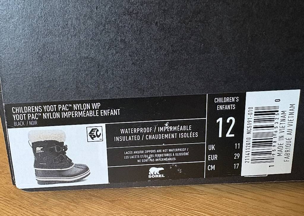 Sorel Scarpe per ragazzi: Kinder Winterschuhe Sorel Gr. 29 – Usato da Mägenwil venduto da Dabelu 3