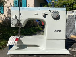 Nähmaschine Elna SU, ab Service, mit 6 Monaten Garantie.