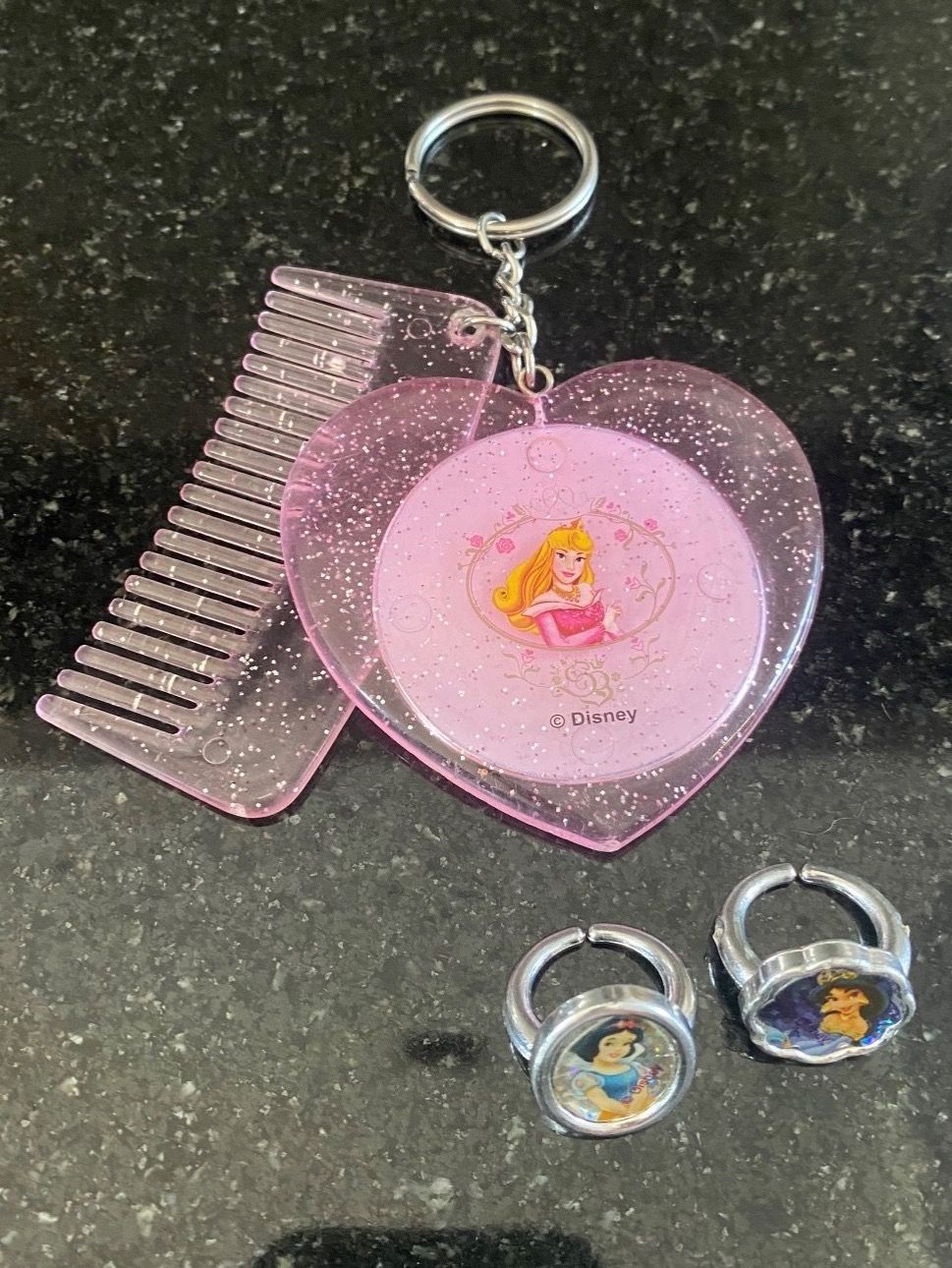 Altri gioielli: Disney Set Dornröschen Spiegel  Fingerring – Usato da Flawil venduto da Vera44
