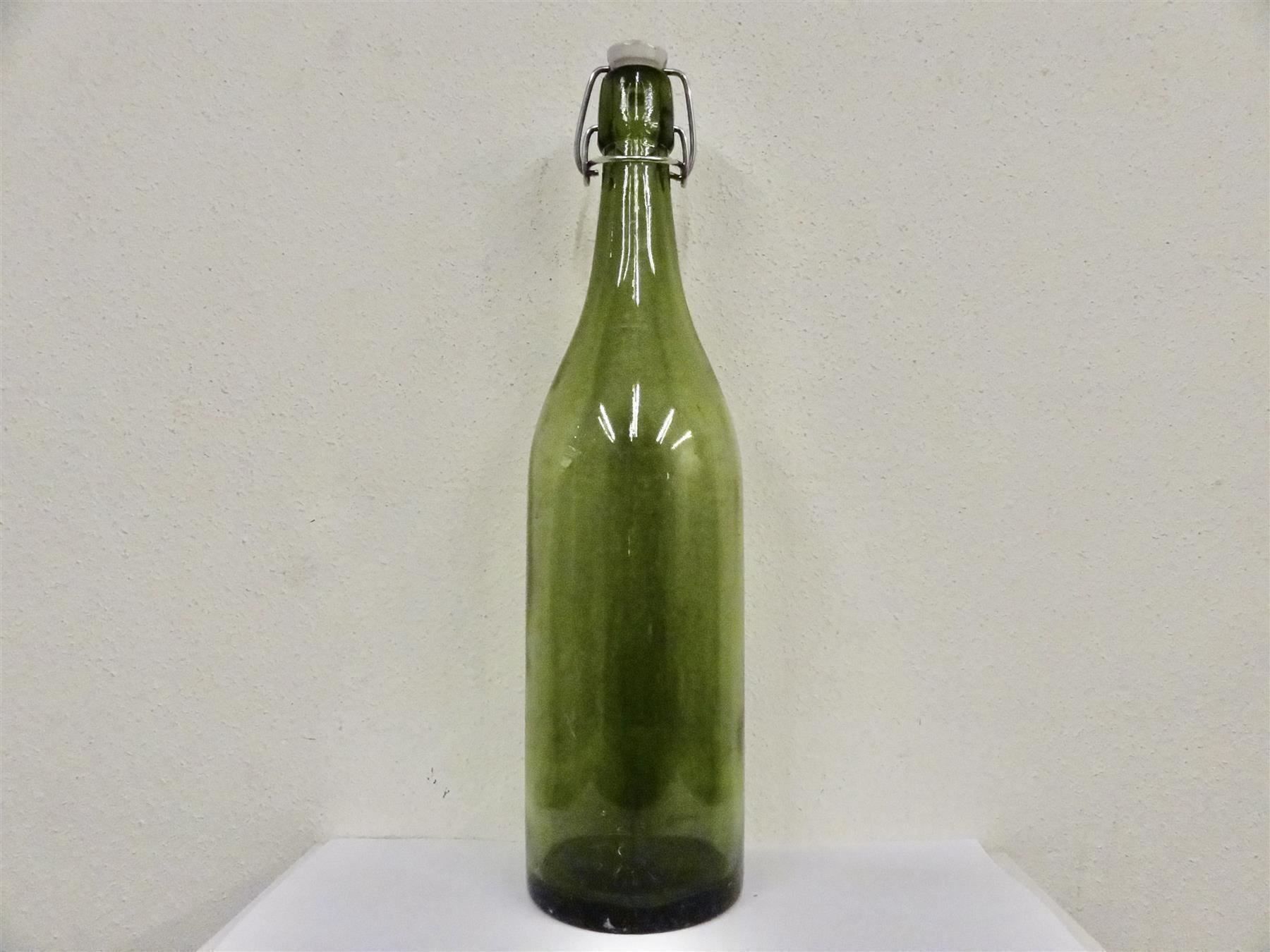 Gläser, Krüge & Flaschen: alte Flasche Bügelverschluss 1940 BÜLACH – Gebraucht aus Kerzers von Flaschenposten
