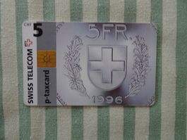 Swiss Telecom PTT p-Taxcard - Wert: Fr. 5.-  - M23