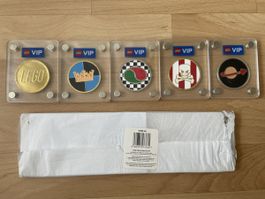 Lego VIP Sammler Münzen Coins 5 Stück