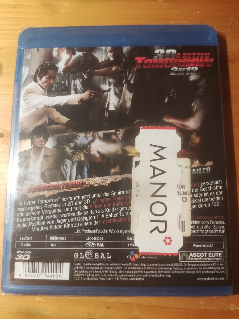 Tutti i DVDs: A Better Tomorrow - John Woo (3D Blue-ray) – Nuovo e nell'imballaggio originale da Oberembrach venduto da giu_7ksd 1