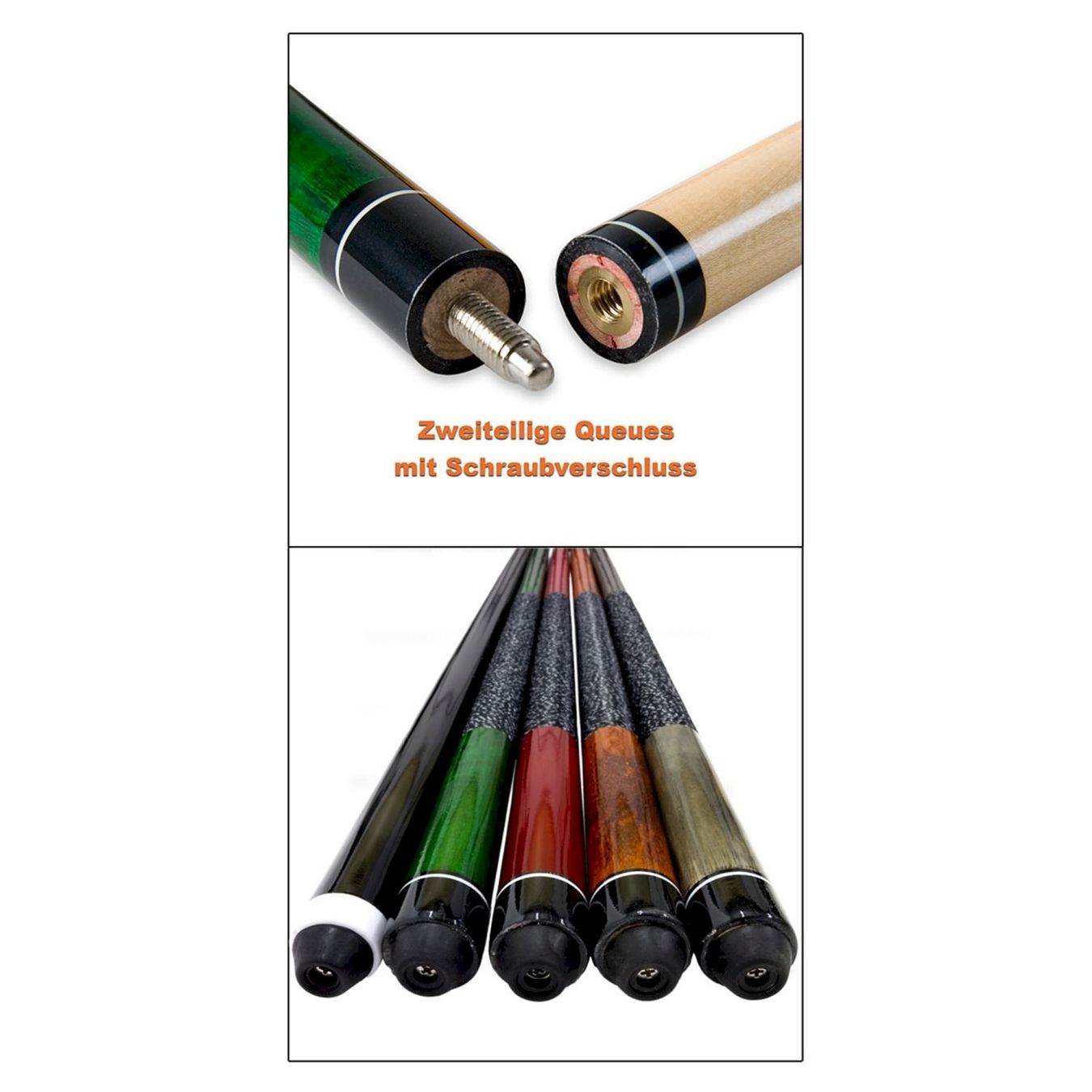 Biliardo: GAMESPLANET Snooker Billard Zubehör Set – Nuovo e nell'imballaggio originale da Bottighofen venduto da zaap 4