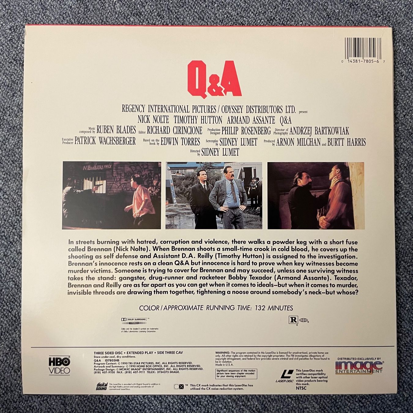 Tutti i DVDs: Timothy Hutton: Q & A - LASER DISC -  Englisch Original – Usato da Stans venduto da Brode 1