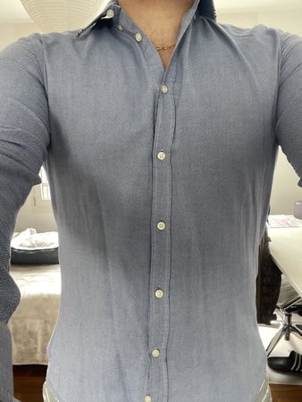 Zara Hemd elegant Grösse L (42)